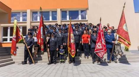 Posvätenie zástavy a techniky DHZ Veľké Kostoľany